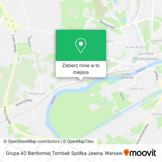 Mapa Grupa A2 Bartłomiej Tombak Spółka Jawna