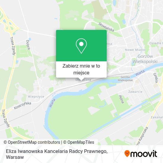 Mapa Eliza Iwanowska Kancelaria Radcy Prawnego