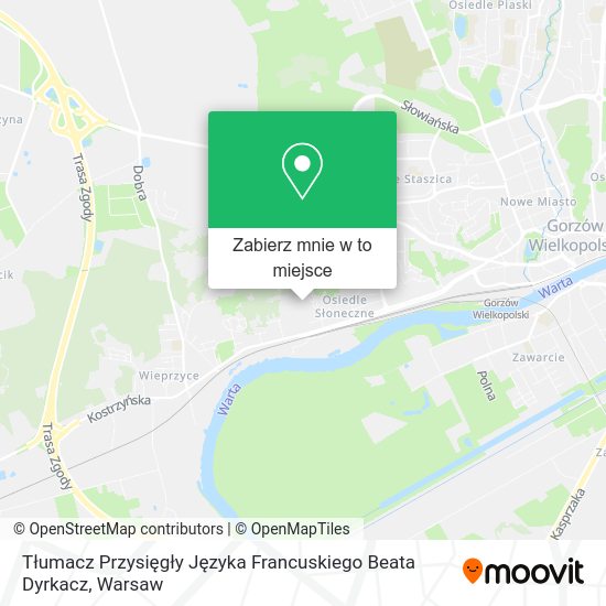 Mapa Tłumacz Przysięgły Języka Francuskiego Beata Dyrkacz