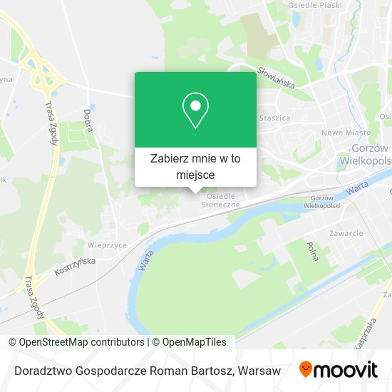 Mapa Doradztwo Gospodarcze Roman Bartosz