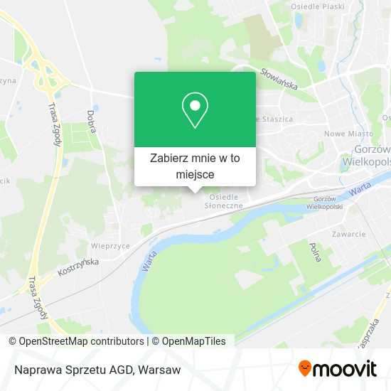 Mapa Naprawa Sprzetu AGD