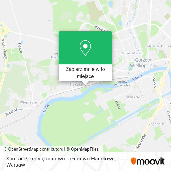 Mapa Sanitar Przedsiębiorstwo Usługowo-Handlowe