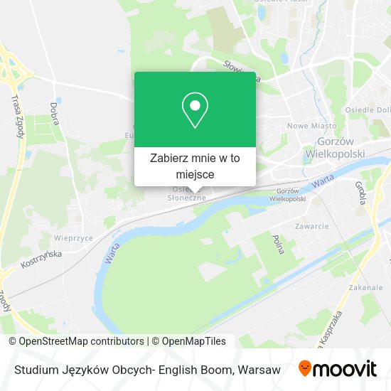 Mapa Studium Języków Obcych- English Boom