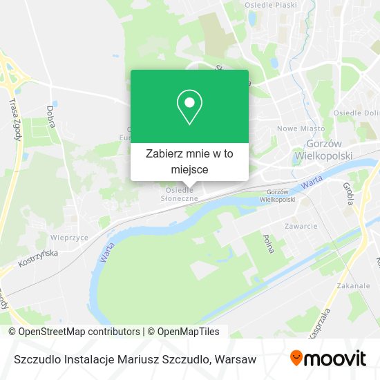 Mapa Szczudlo Instalacje Mariusz Szczudlo