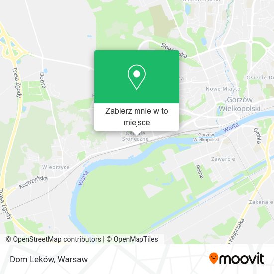 Mapa Dom Leków