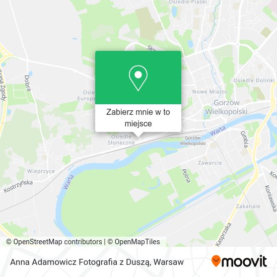 Mapa Anna Adamowicz Fotografia z Duszą