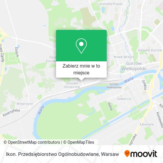 Mapa Ikon. Przedsiębiorstwo Ogólnobudowlane