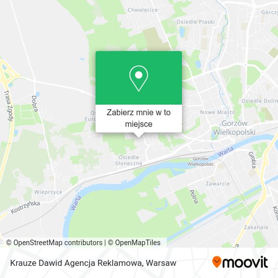 Mapa Krauze Dawid Agencja Reklamowa