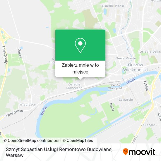 Mapa Szmyt Sebastian Usługi Remontowo Budowlane