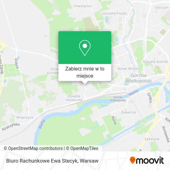 Mapa Biuro Rachunkowe Ewa Stecyk