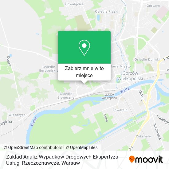 Mapa Zakład Analiz Wypadków Drogowych Ekspertyza Usługi Rzeczoznawcze