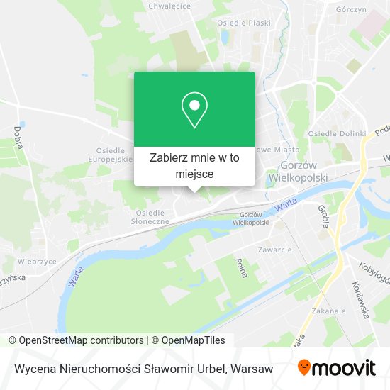 Mapa Wycena Nieruchomości Sławomir Urbel