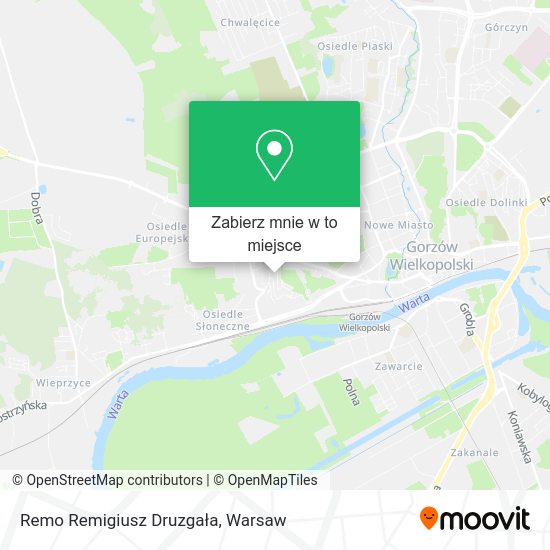 Mapa Remo Remigiusz Druzgała