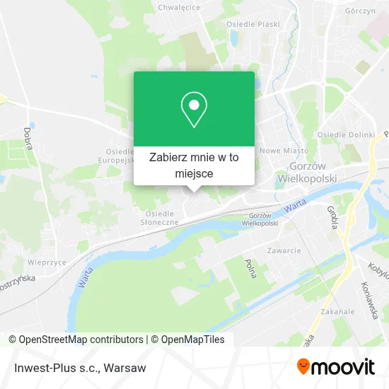 Mapa Inwest-Plus s.c.