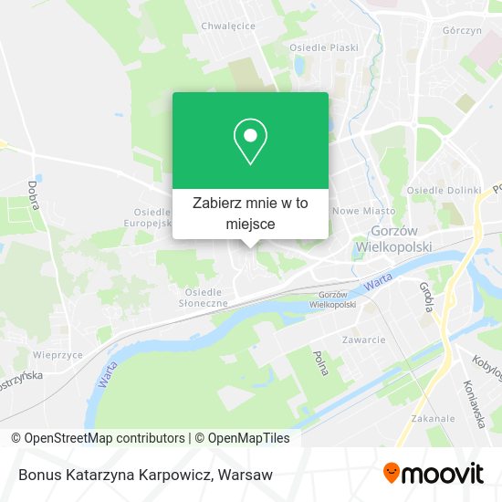 Mapa Bonus Katarzyna Karpowicz