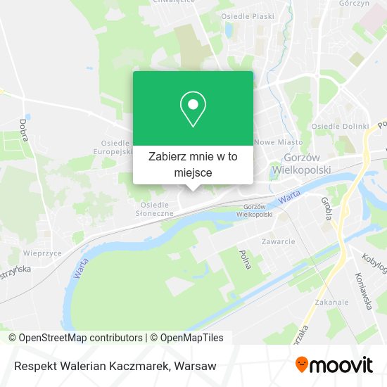 Mapa Respekt Walerian Kaczmarek