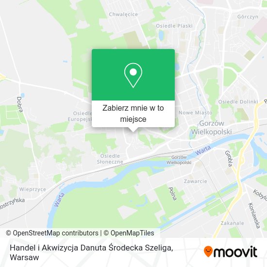 Mapa Handel i Akwizycja Danuta Środecka Szeliga