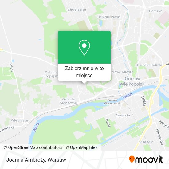 Mapa Joanna Ambroży