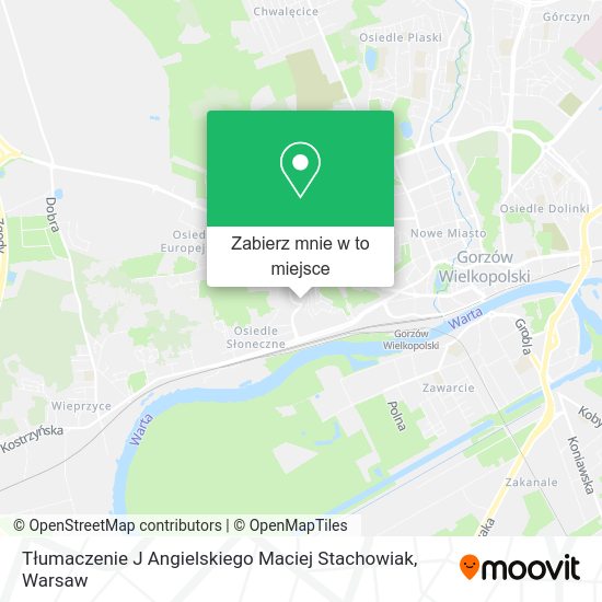 Mapa Tłumaczenie J Angielskiego Maciej Stachowiak