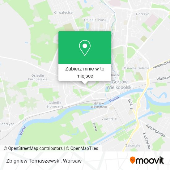 Mapa Zbigniew Tomaszewski