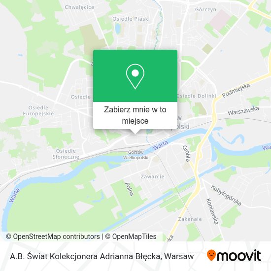 Mapa A.B. Świat Kolekcjonera Adrianna Błęcka