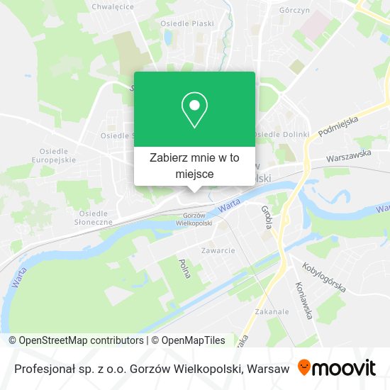 Mapa Profesjonał sp. z o.o. Gorzów Wielkopolski