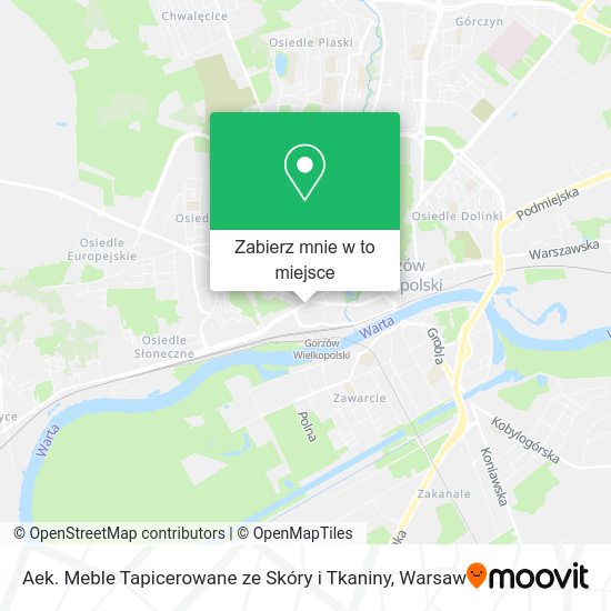 Mapa Aek. Meble Tapicerowane ze Skóry i Tkaniny