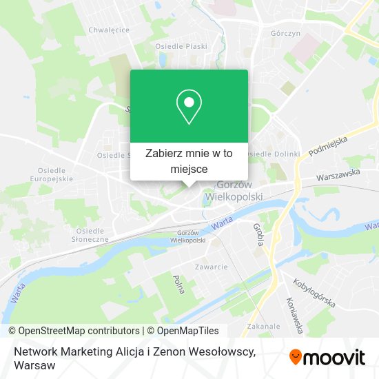 Mapa Network Marketing Alicja i Zenon Wesołowscy