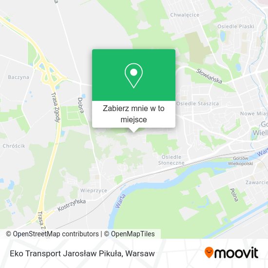 Mapa Eko Transport Jarosław Pikuła