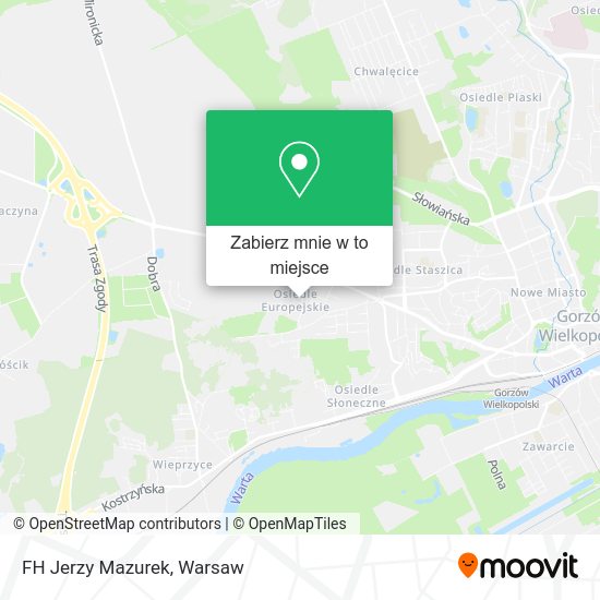 Mapa FH Jerzy Mazurek