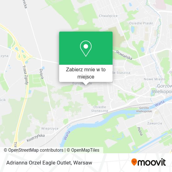 Mapa Adrianna Orzeł Eagle Outlet