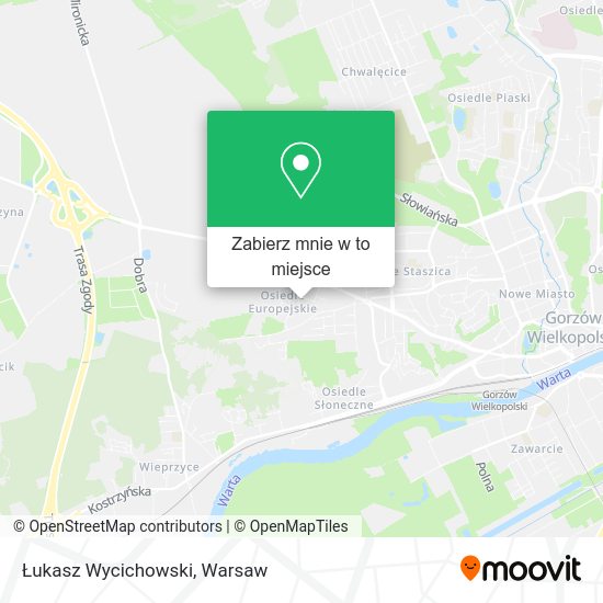 Mapa Łukasz Wycichowski