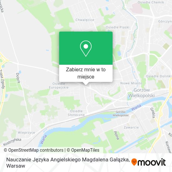 Mapa Nauczanie Języka Angielskiego Magdalena Gałązka