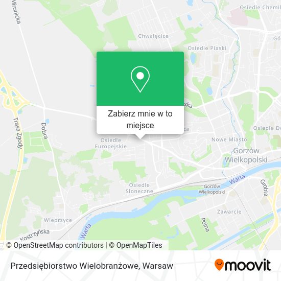 Mapa Przedsiębiorstwo Wielobranżowe