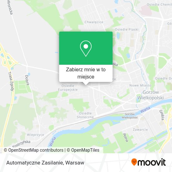 Mapa Automatyczne Zasilanie