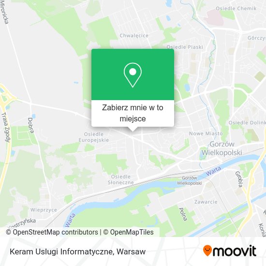 Mapa Keram Uslugi Informatyczne