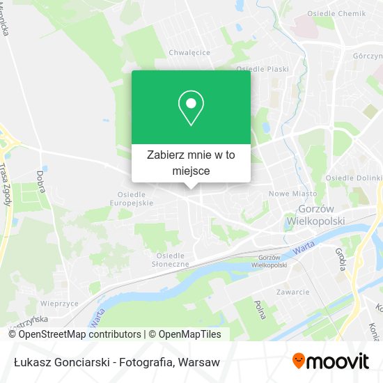 Mapa Łukasz Gonciarski - Fotografia