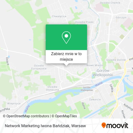 Mapa Network Marketing Iwona Bańdziak