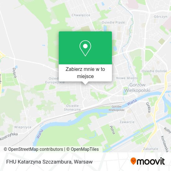 Mapa FHU Katarzyna Szczambura