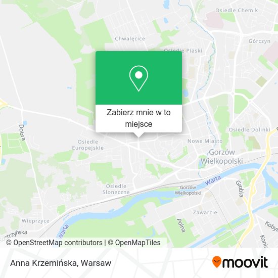 Mapa Anna Krzemińska