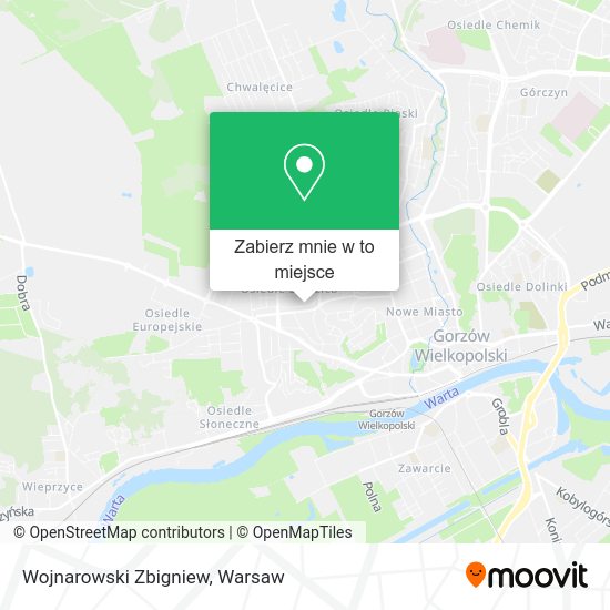 Mapa Wojnarowski Zbigniew