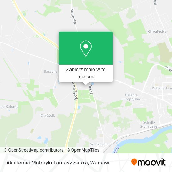 Mapa Akademia Motoryki Tomasz Saska