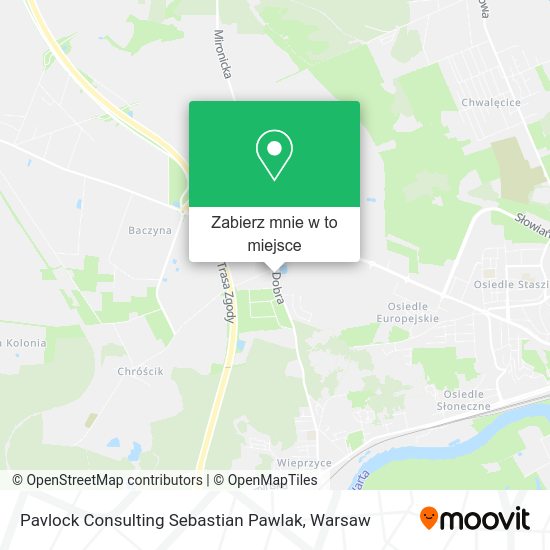 Mapa Pavlock Consulting Sebastian Pawlak