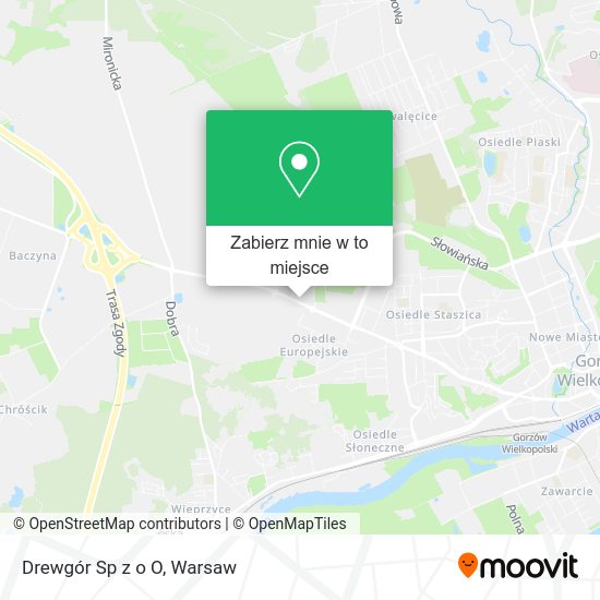 Mapa Drewgór Sp z o O