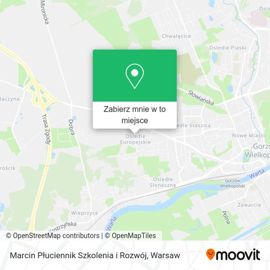 Mapa Marcin Płuciennik Szkolenia i Rozwój