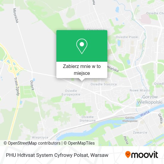 Mapa PHU Hdtvsat System Cyfrowy Polsat