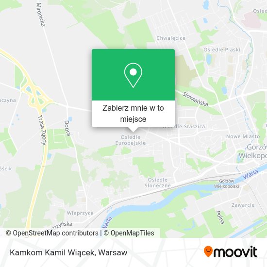 Mapa Kamkom Kamil Wiącek