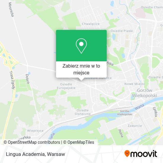 Mapa Lingua Academia