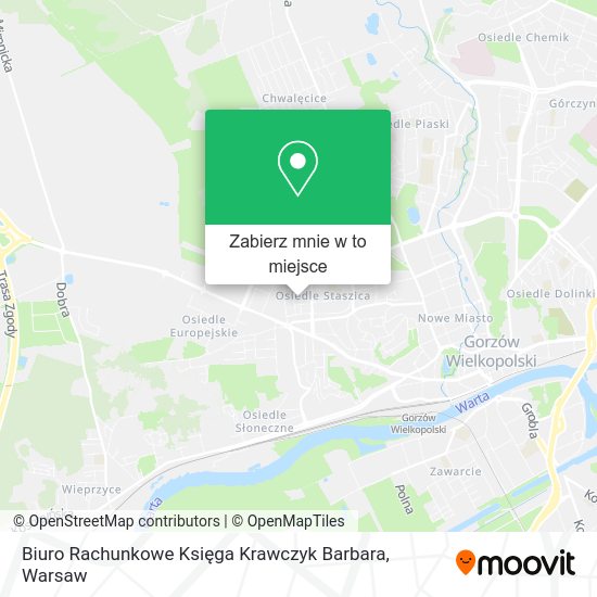 Mapa Biuro Rachunkowe Księga Krawczyk Barbara