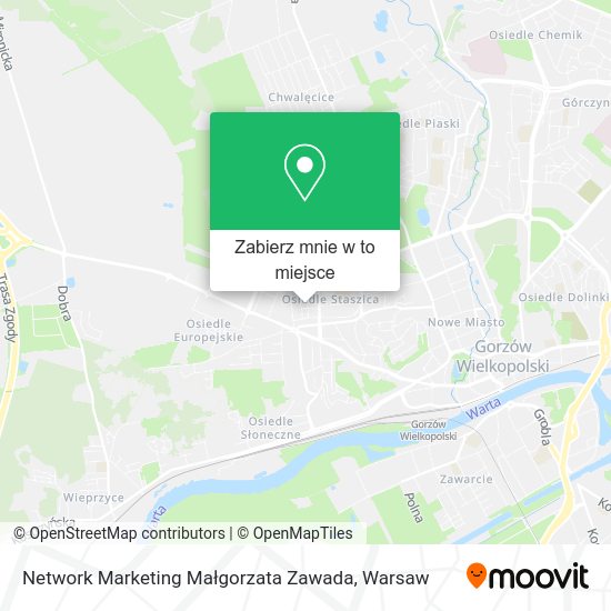 Mapa Network Marketing Małgorzata Zawada